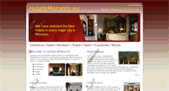 Desktop Screenshot of hotelsmorocco.eu