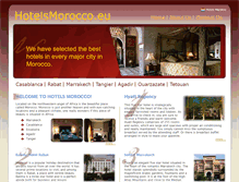 Tablet Screenshot of hotelsmorocco.eu
